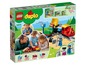 Lego Duplo treinset met locomotief, wagons en accessoires.
