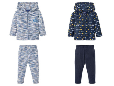 LUPILU® baby fleece-kostuum jongens, met kinbescherming