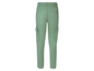Groene cargo broek met elastiek in de taille