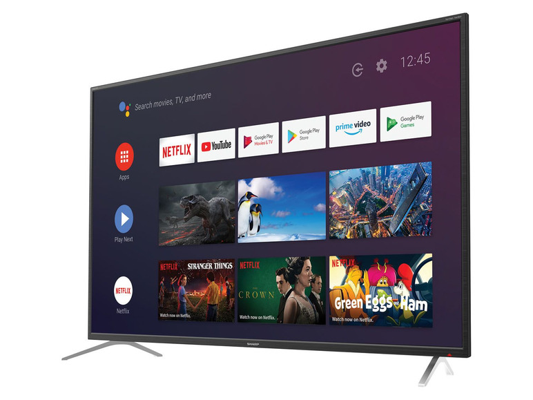 Ga naar volledige schermweergave: Sharp 65" 4K Ultra HD Android smart TV - afbeelding 2