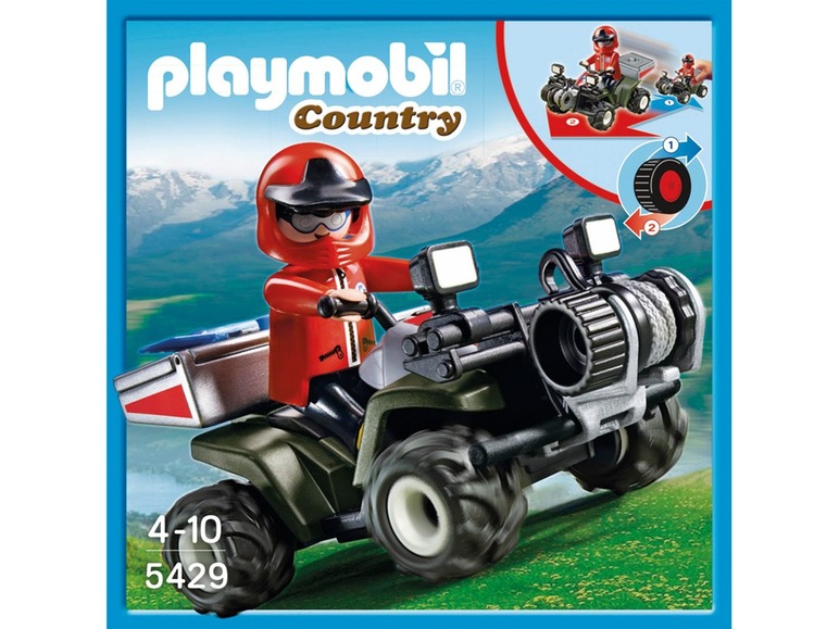 Ga naar volledige schermweergave: Playmobil Berg Quad - afbeelding 2