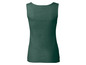 Een donkergroen tanktop voor dames.