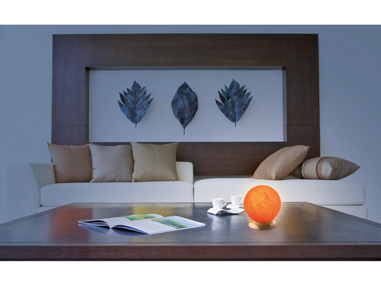 Ga naar volledige schermweergave: LIVARNO LUX® Zoutkristallen lamp - afbeelding 3