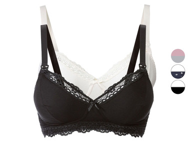 esmara® 2 dames-borstvoedingsbeha's