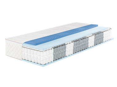 Lidl-shop f.a.n. 7-zones boxspring matras met geltopper BOXSPRING EXTRA PLUS aanbieding