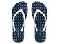 Blauwe slippers met ankerprint van esmara.