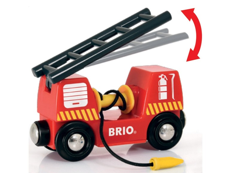 Ga naar volledige schermweergave: BRIO Set brandweerwagen - afbeelding 2