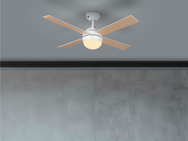 Ga naar volledige schermweergave: Livarno Home Ventilator met LED-plafondlamp - afbeelding 7