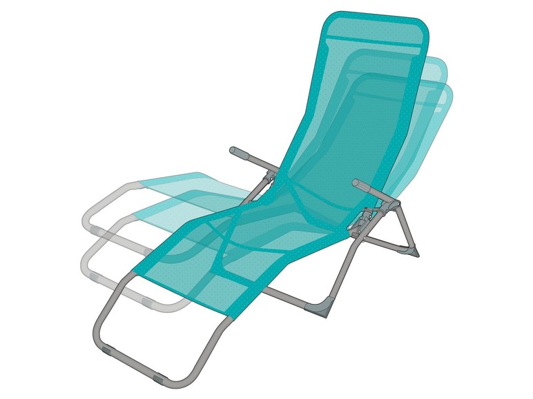 Ga naar volledige schermweergave: florabest Relaxligstoel - afbeelding 4