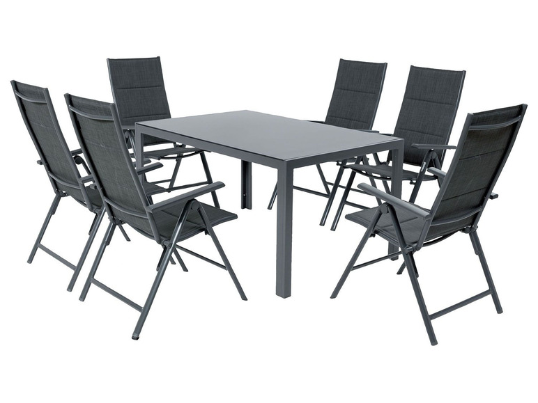 Ga naar volledige schermweergave: florabest 2 aluminium gevoerde standenstoelen - afbeelding 7
