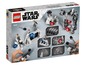 LEGO Star Wars set met AT-ST Walker en een sneeuwbasis.
