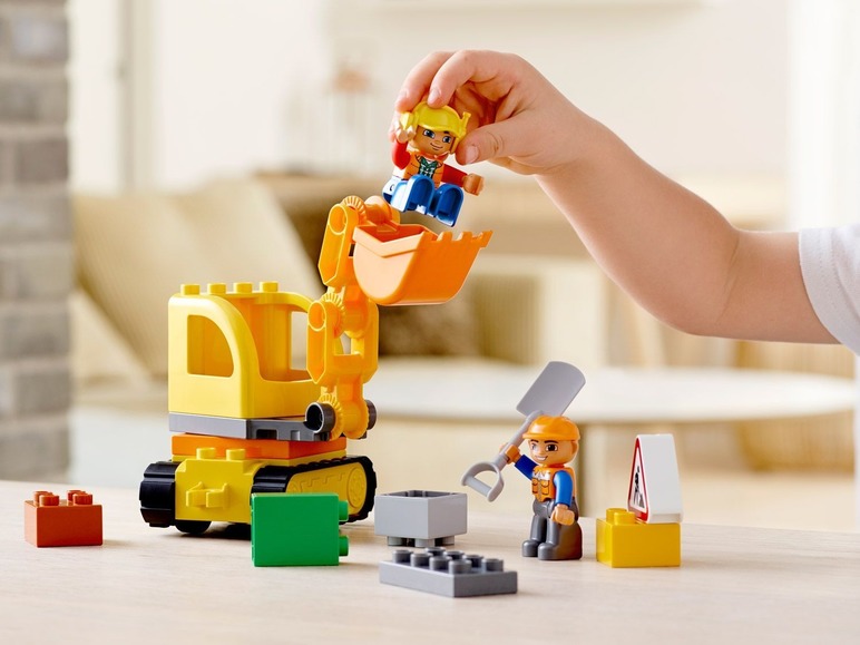 Ga naar volledige schermweergave: LEGO® DUPLO® Graafmachine & truck - afbeelding 7