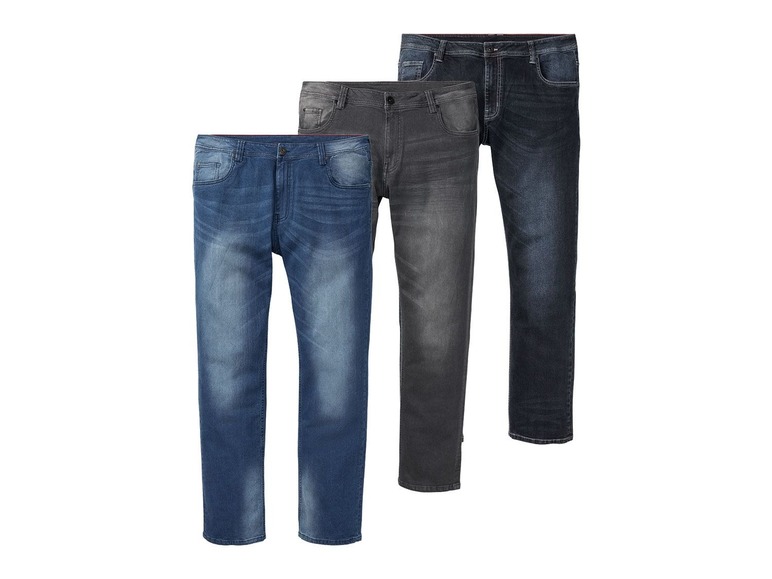 Ga naar volledige schermweergave: LIVERGY Heren jeans plus size - afbeelding 1
