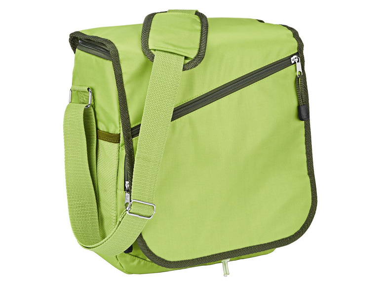 Groene koeltas met schouderband