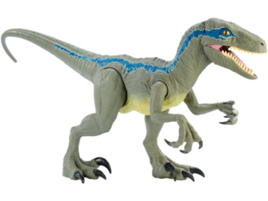 Jurassic World Reuzendino Velociraptor Blue