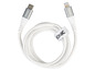 Witte USB-C naar Lightning kabel van TRONIC.