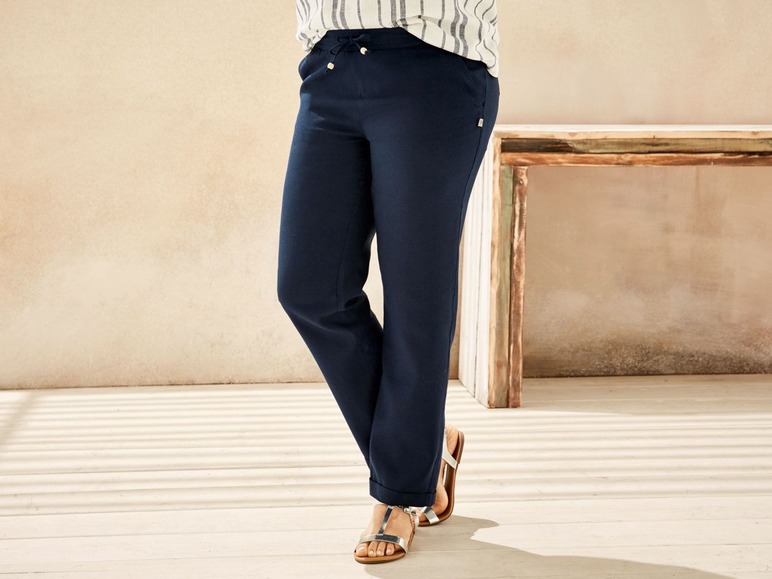 Ga naar volledige schermweergave: esmara Dames broek plus size - afbeelding 4
