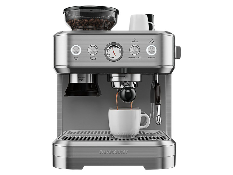 Ga naar volledige schermweergave: SILVERCREST Espressomachine - afbeelding 4