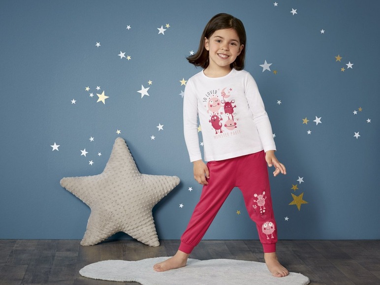 Ga naar volledige schermweergave: lupilu Meisjes glow-in-the-dark pyjama - afbeelding 13