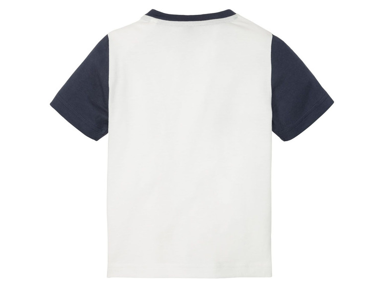 Ga naar volledige schermweergave: LUPILU® T-shirts voor jongens, set van 2, katoen en viscose - afbeelding 12