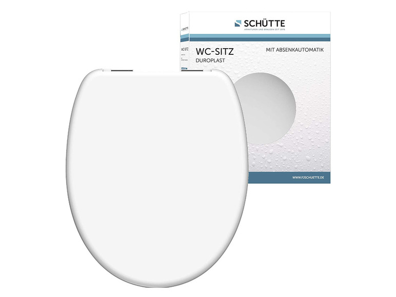 Ga naar volledige schermweergave: Schütte WC zitting duroplast, met soft-close-mechanisme - afbeelding 2