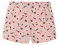 Roze shorts met sushi-print.