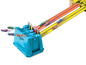 Hot Wheels racebaan met auto's en opbergbox.