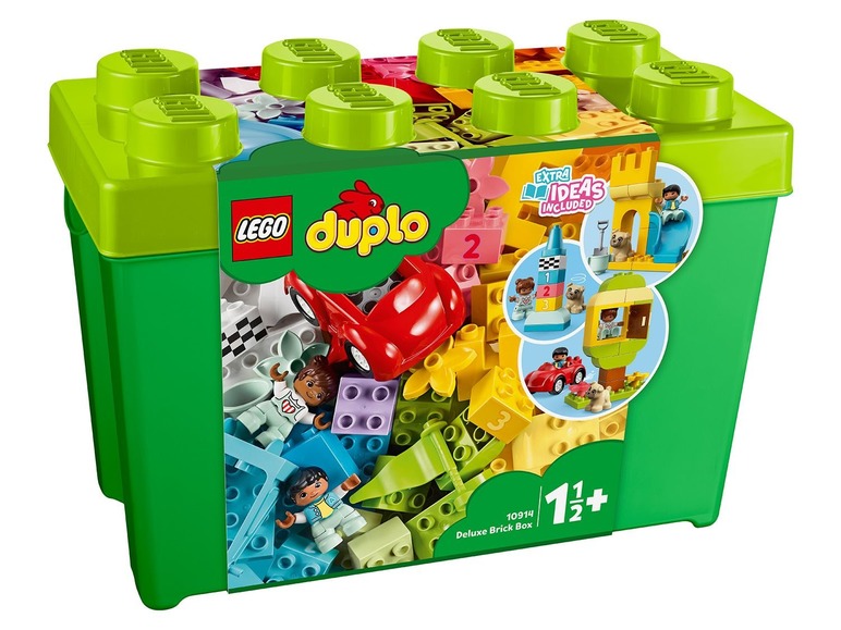 Lego Duplo Deluxe Brick Box met stenen, figuren en ideeën