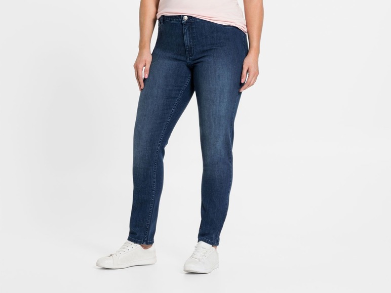 Ga naar volledige schermweergave: esmara Dames jeans super skinny plus size - afbeelding 13