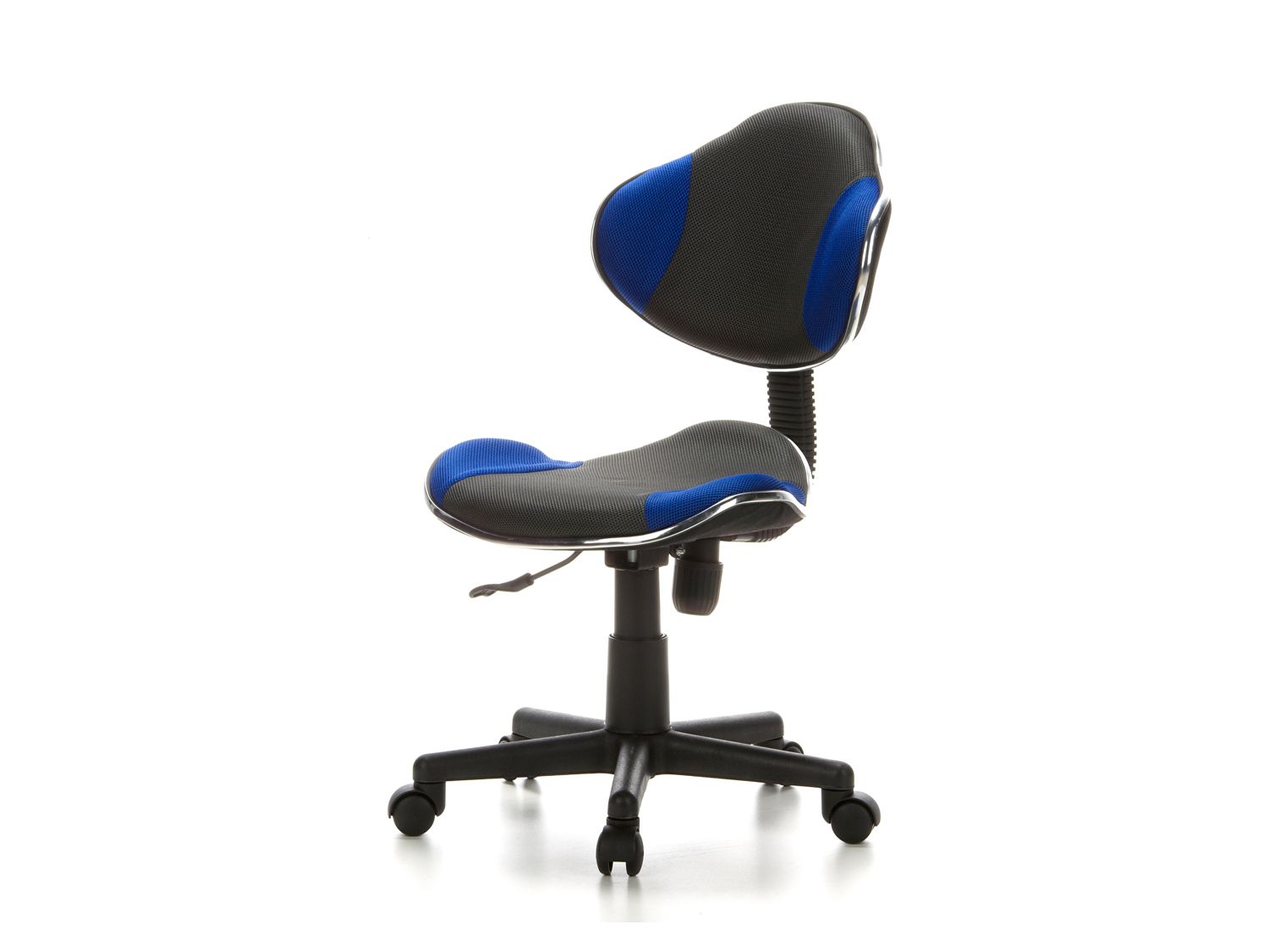 Bureaustoel - Kinderen - Stof - Grijs/Blauw - Ergonomisch