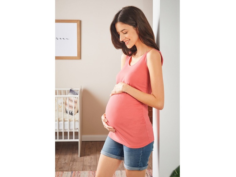 Ga naar volledige schermweergave: esmara Zwangerschapsshort, jeans - afbeelding 5