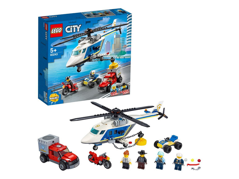 Ga naar volledige schermweergave: LEGO® City Speelset politiehelikopter (60243) - afbeelding 9