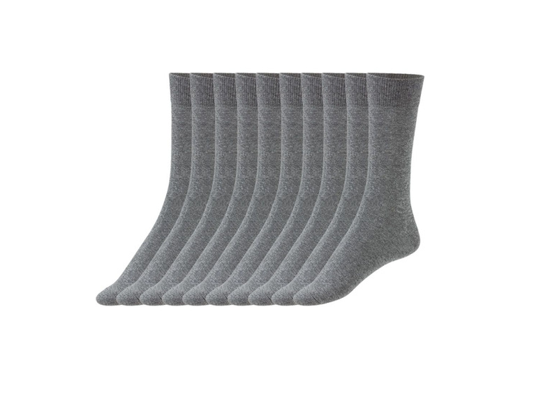 Ga naar volledige schermweergave: LIVERGY Sokken voor heren, 10 paar, biokatoen, polyamide en elastaan - afbeelding 2
