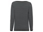 Een zwart-wit gestreept longsleeve shirt.