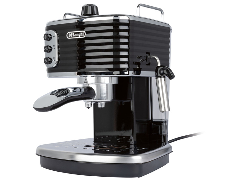 Ga naar volledige schermweergave: Delonghi Scultura espressomachine ECZ351.BK - afbeelding 3