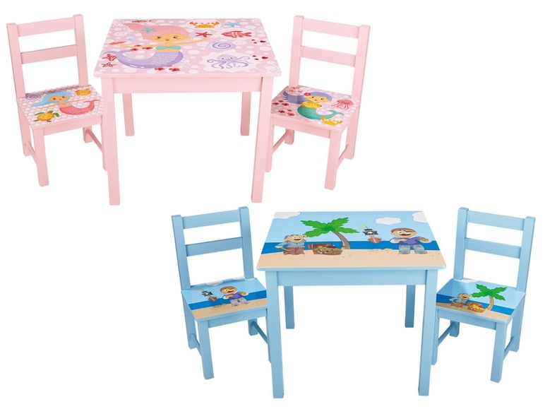 Ga naar volledige schermweergave: LIVARNO LIVING® Kindertafel met 2 stoelen - afbeelding 1
