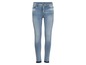 Lichtblauwe skinny jeans voor dames.