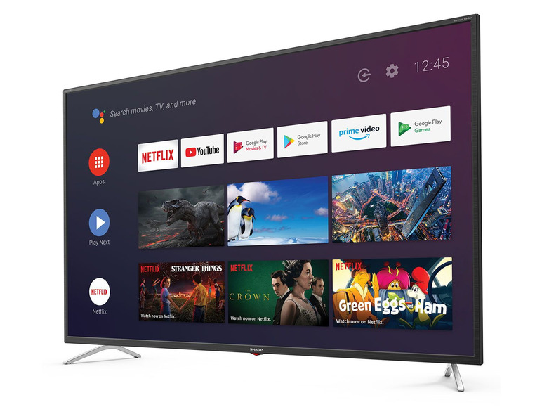 Ga naar volledige schermweergave: Sharp 55" smart-TV, 4K Ultra HD - afbeelding 2