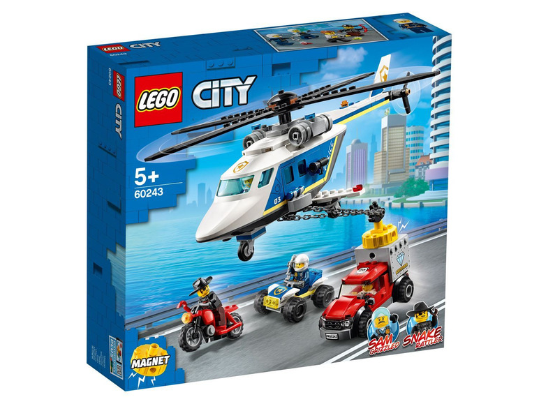 Ga naar volledige schermweergave: LEGO® City Speelset politiehelikopter (60243) - afbeelding 1