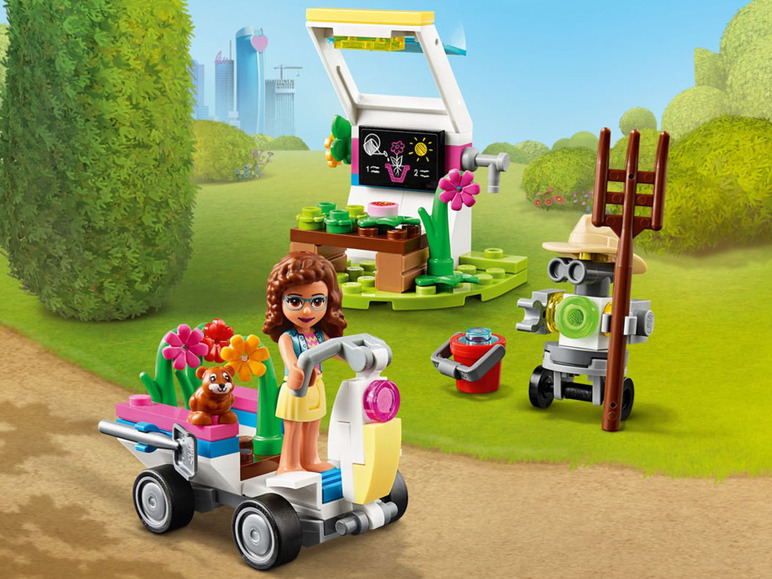 Ga naar volledige schermweergave: LEGO® Friends Speelset Olivia's bloementuin - afbeelding 4