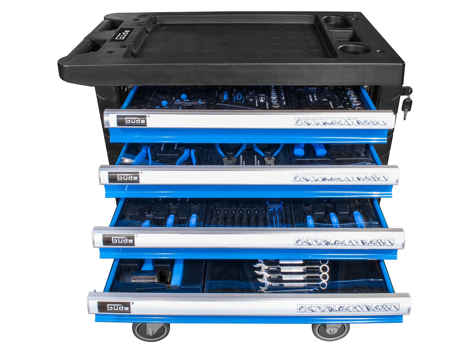 Güde Gereedschapswagen Premium (Inclusief 250-delige gereedschapset)