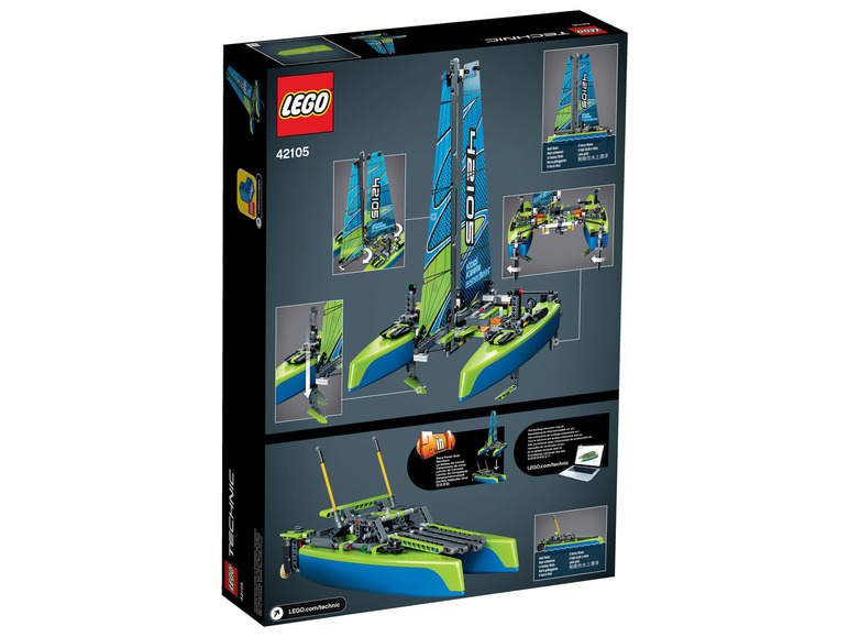 Ga naar volledige schermweergave: LEGO® Technic Catamaran (42105) - afbeelding 2