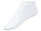 Witte, lage sokken voor heren.