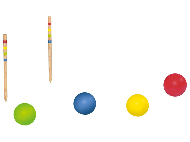 Ga naar volledige schermweergave: Playtive Croquet spel - afbeelding 3