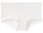 Witte onderbroek met strik voor meisjes.
