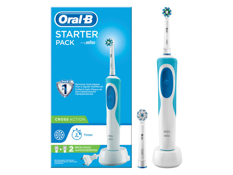 Ga naar volledige schermweergave: Oral-B Elektrische tandenborstel Cross Action - afbeelding 1