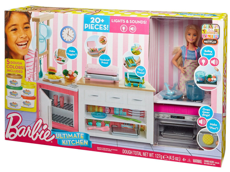 Ga naar volledige schermweergave: Barbie Ultimate Kitchen speelset - afbeelding 13
