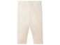 Beige baby leggings