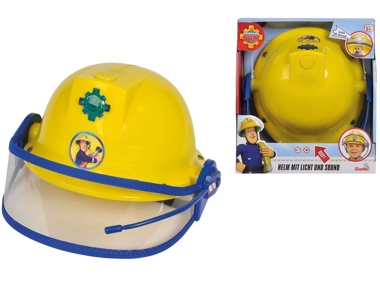 Ga naar volledige schermweergave: Simba Helm met functie Brandweerman Sam - afbeelding 2
