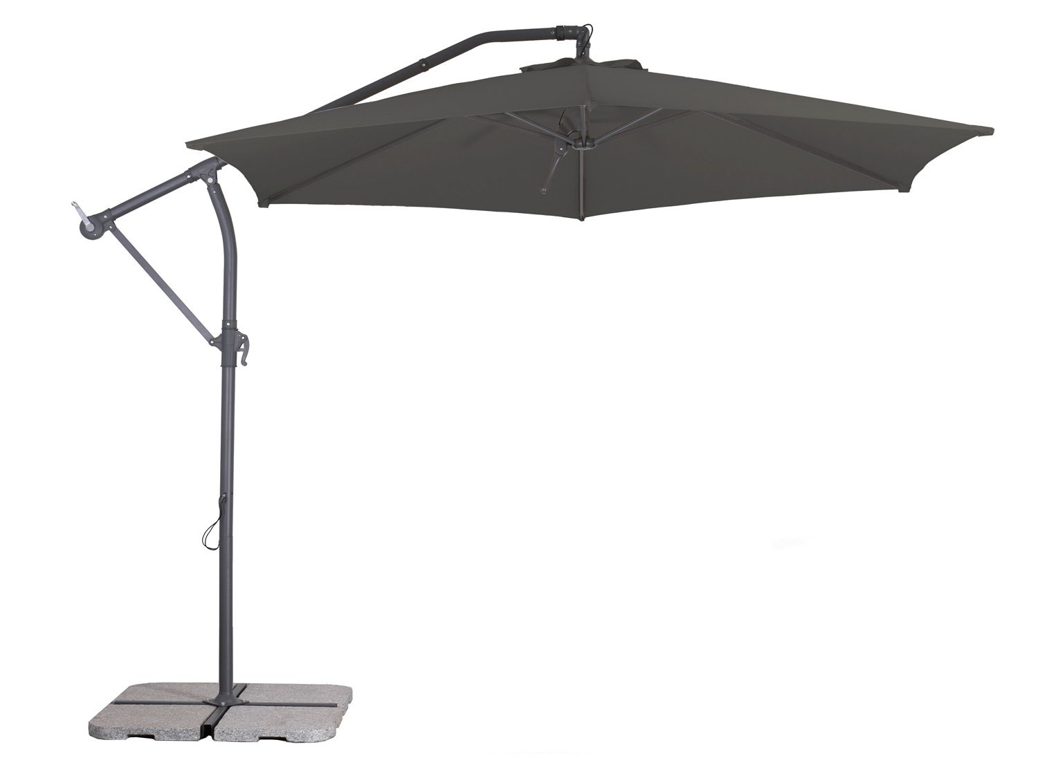 Schneider Zweefparasol Ø300 cm (Antraciet)